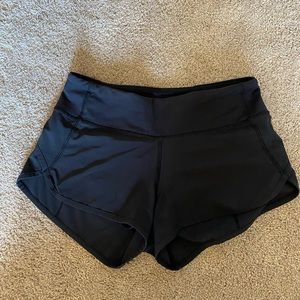 Lululemon black speed short